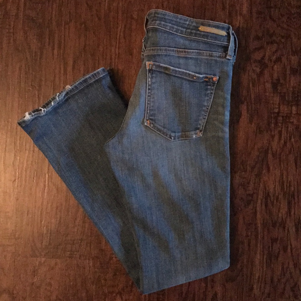 Pilcro and the letterpress Stet Jeans